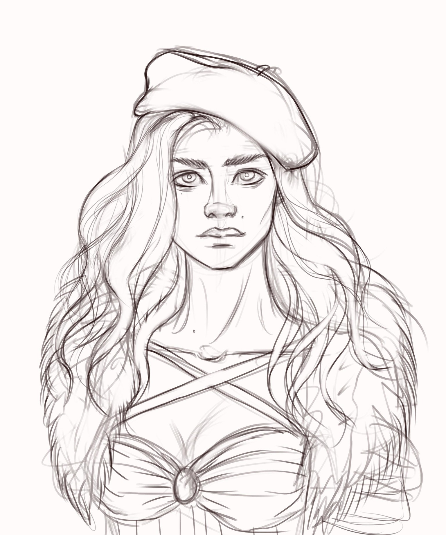 Red Riding Hood Character Illustration - image 1 - student project