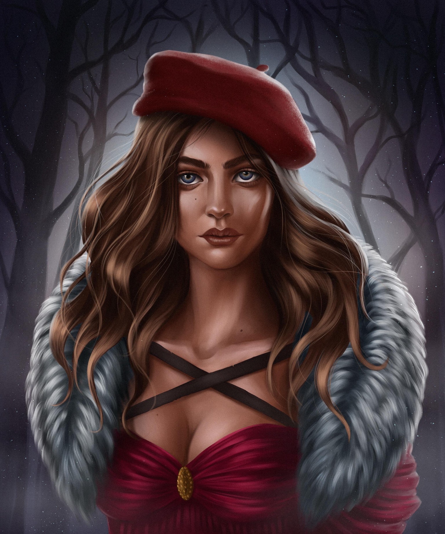 Rotkäppchen - Charakter Illustration - image 3 - student project