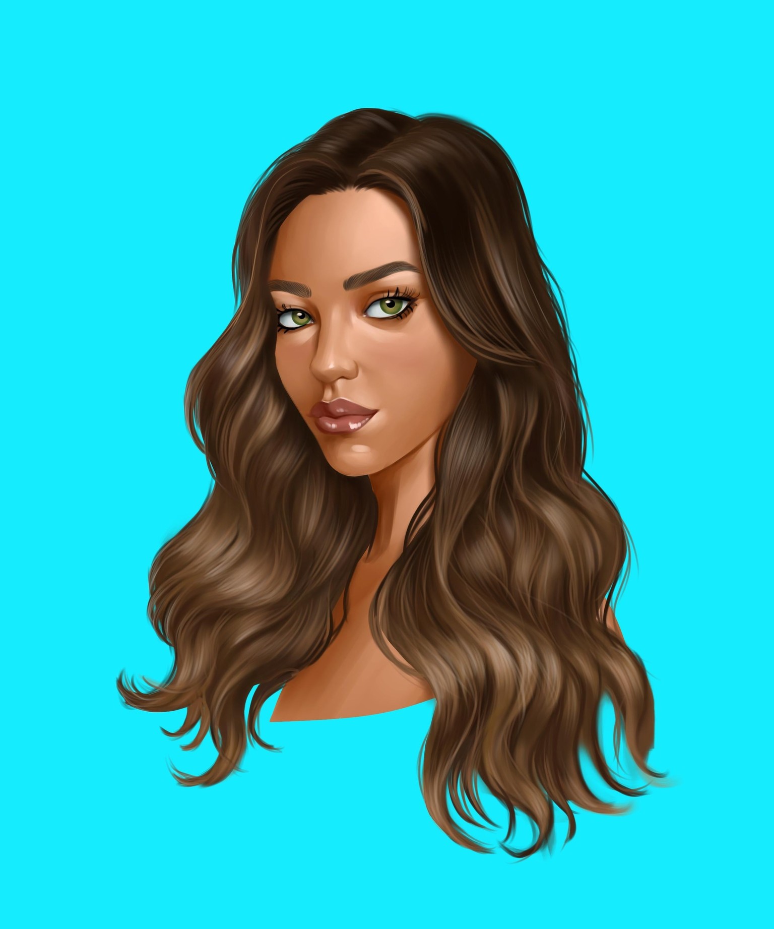 Curly hair - image 1 - student project