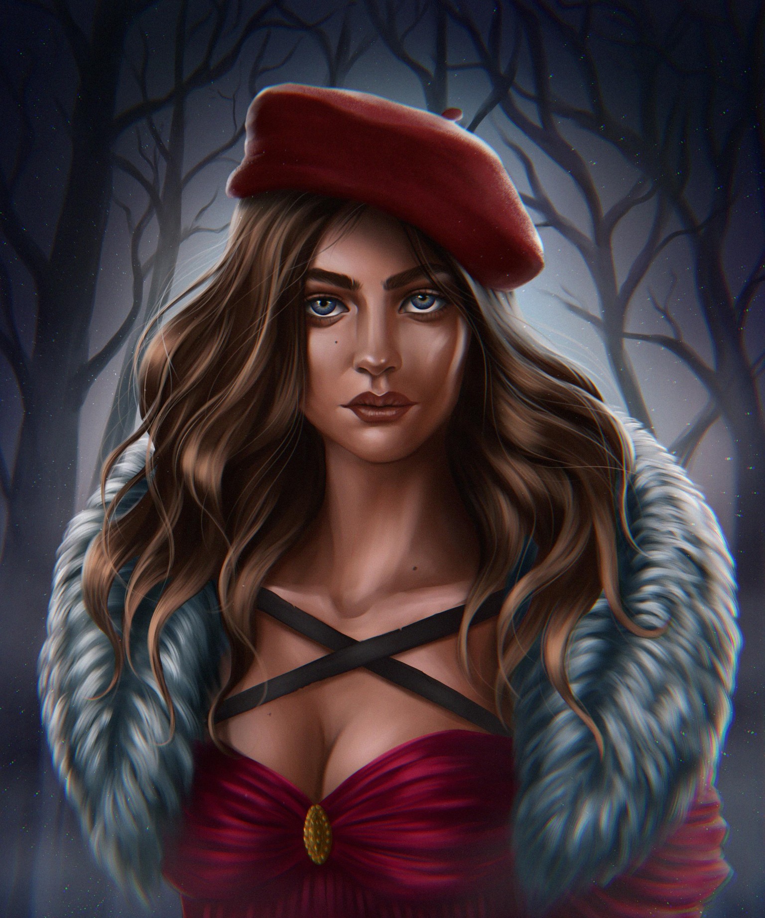 Red Riding Hood Character Illustration - image 2 - student project