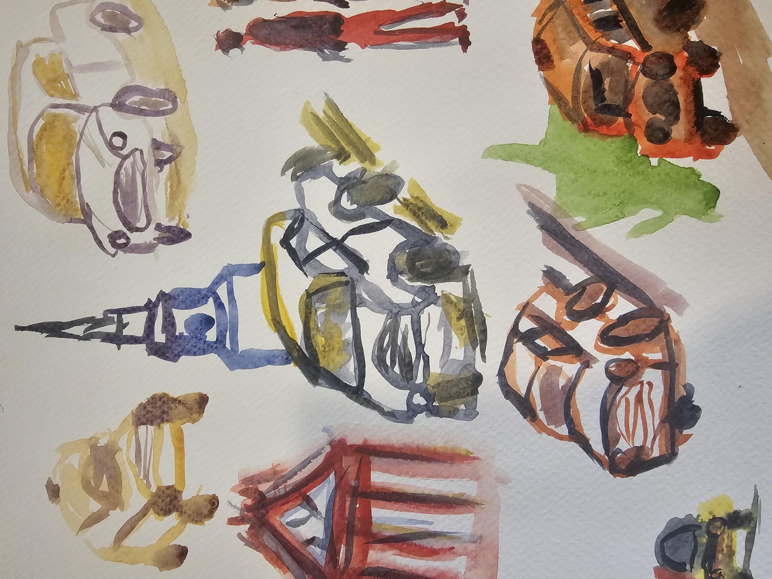Watercolour basic and beyond - image 5 - student project