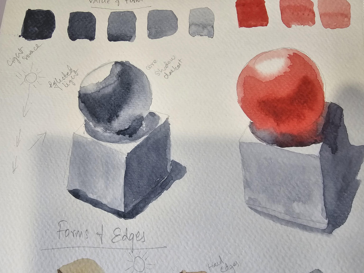 Watercolour basic and beyond - image 1 - student project