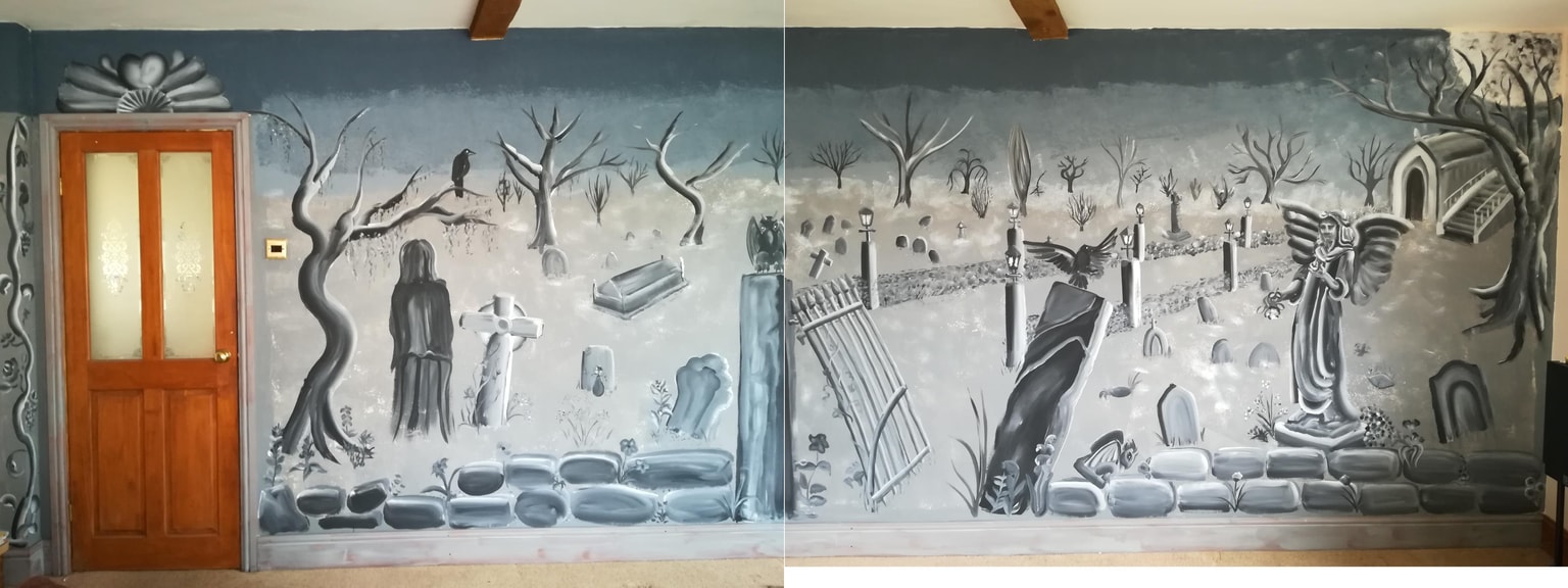 Gothic cemetery - image 2 - student project
