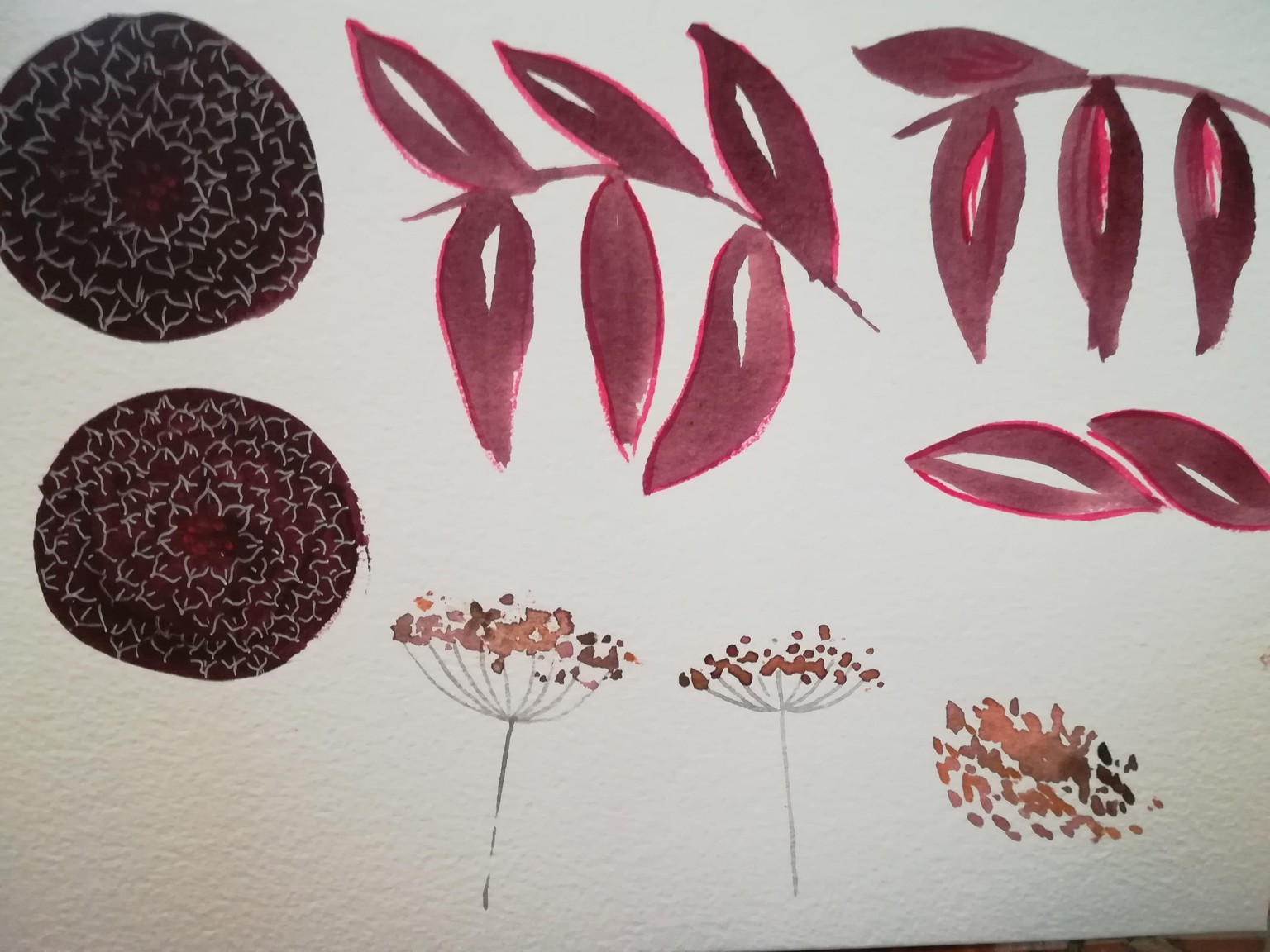 Gothic flowers - image 3 - student project