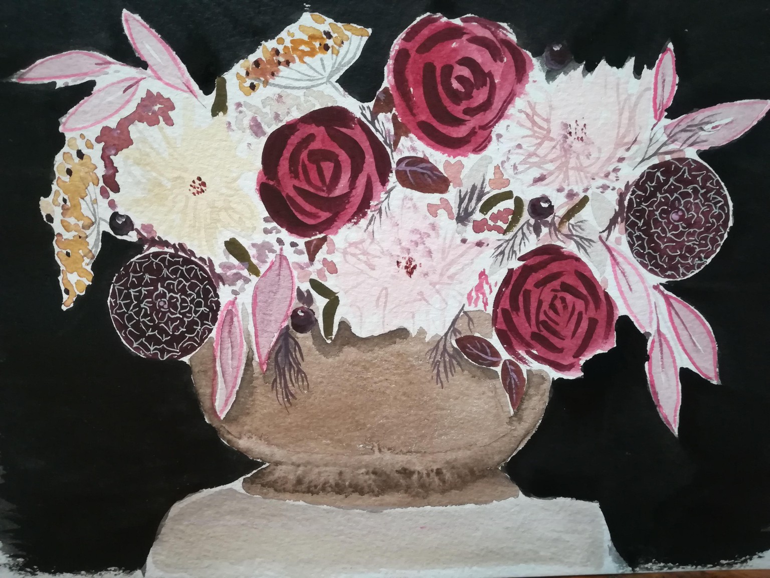 Gothic flowers - image 4 - student project