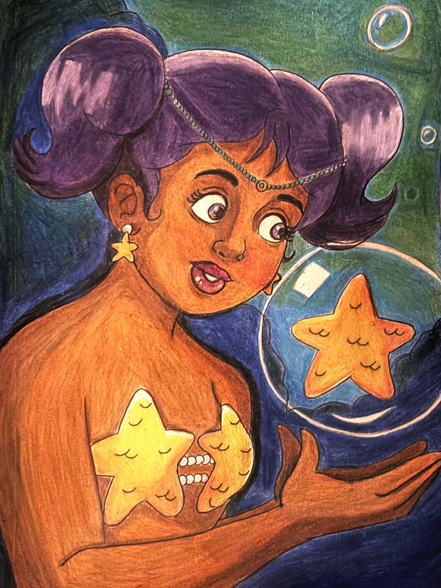*Redraw* narrative art - image 1 - student project