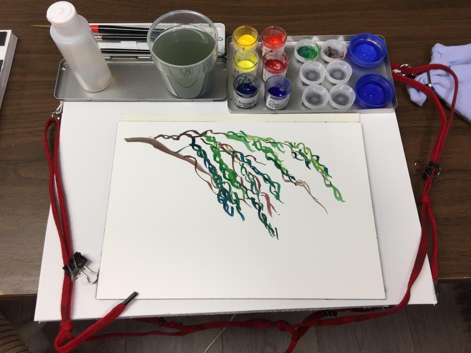 Art Lap Desk & Body Easels - image 5 - student project