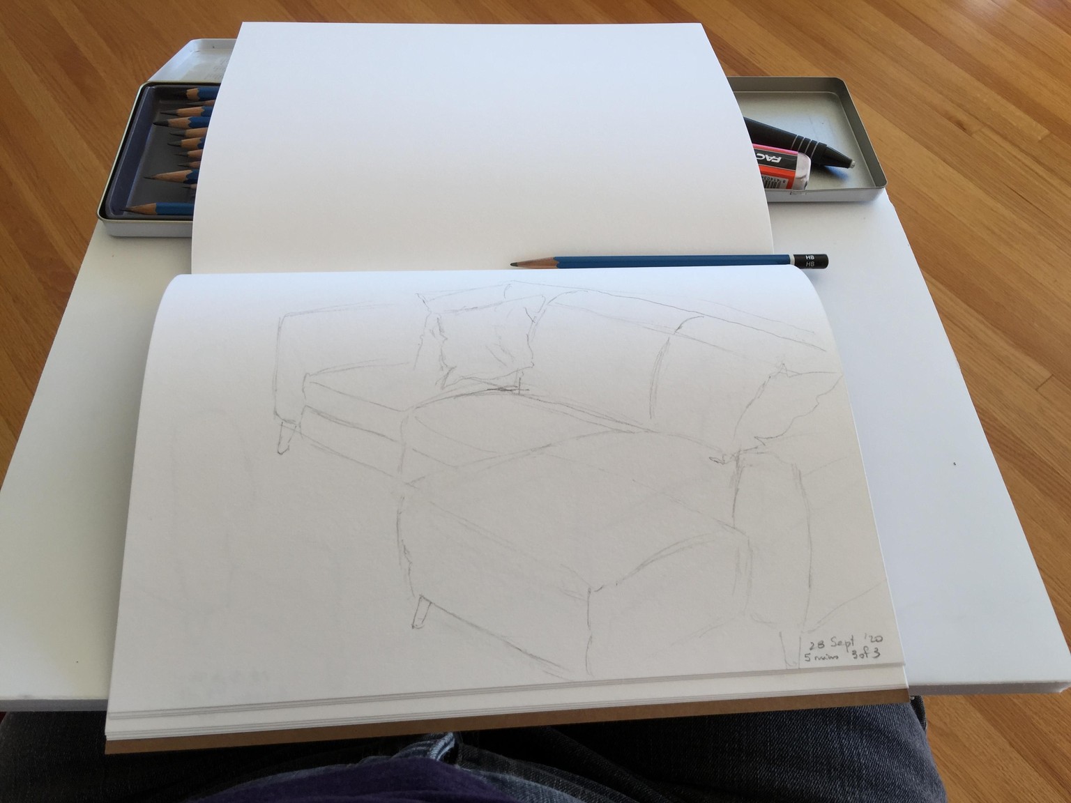 Art Lap Desk & Body Easels - image 7 - student project