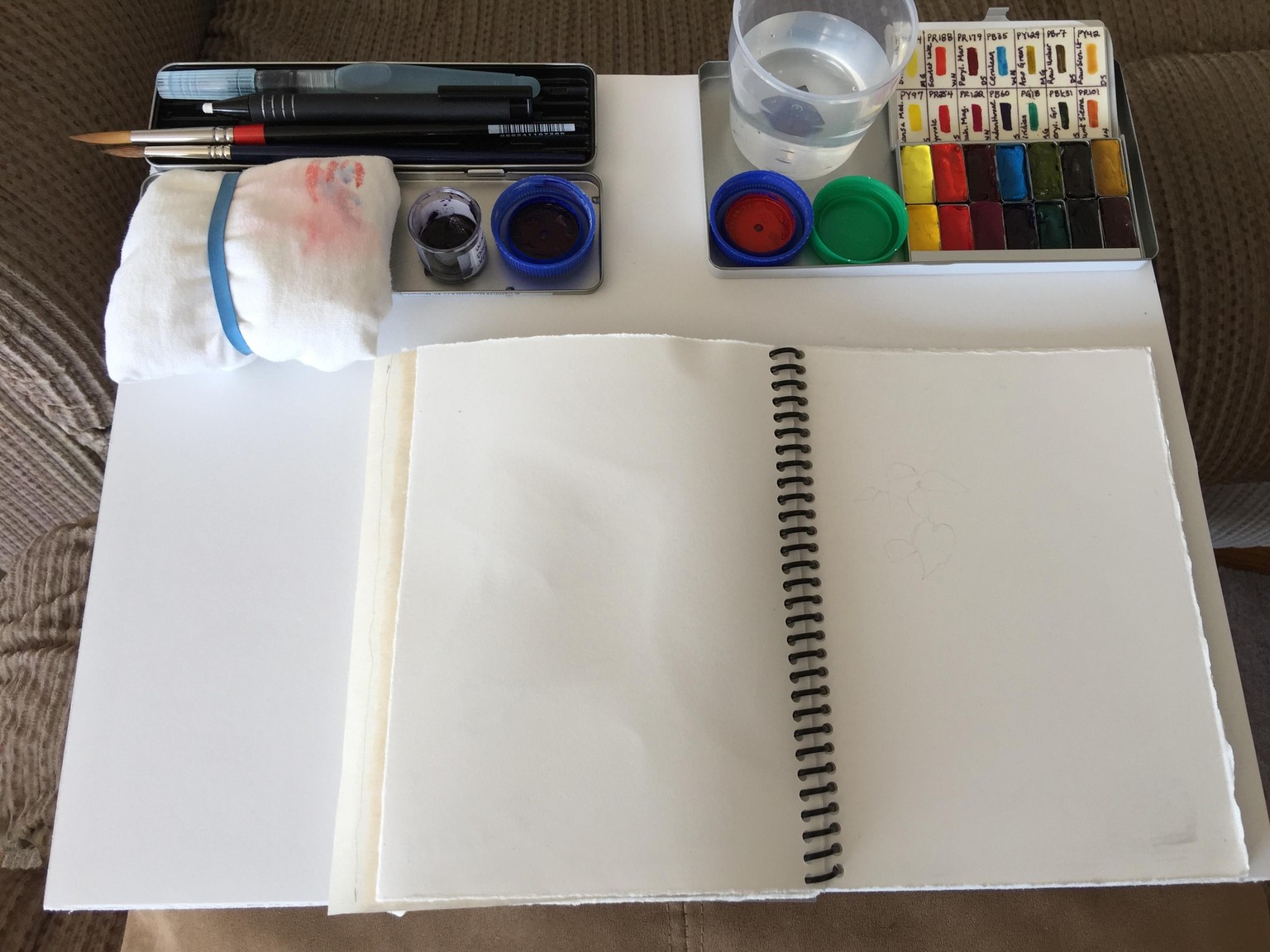 Art Lap Desk & Body Easels - image 10 - student project