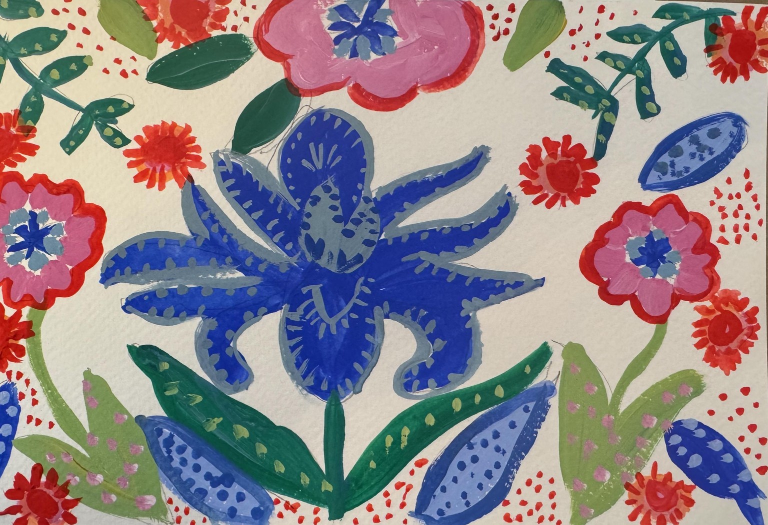practicing gouache - image 1 - student project