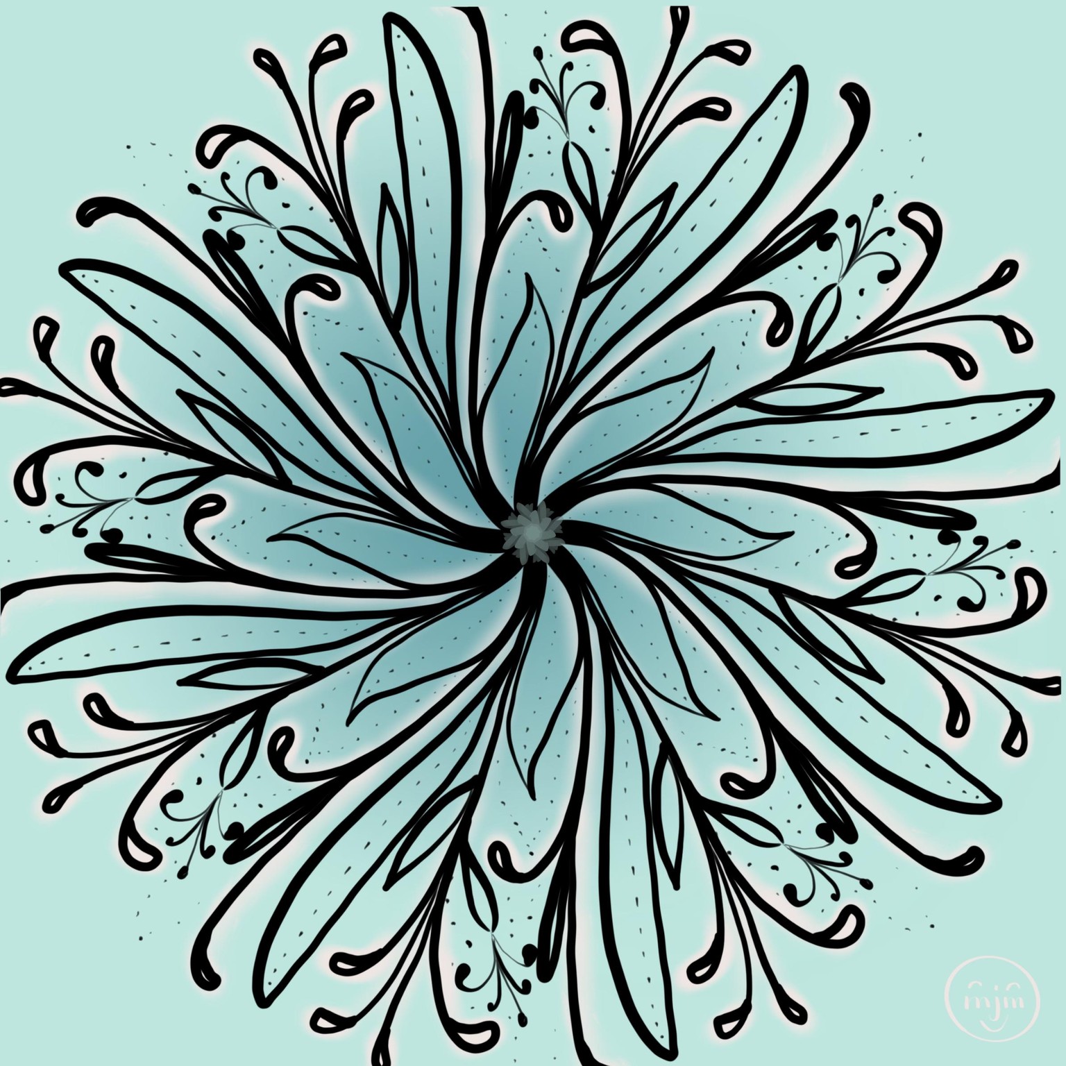 Floral Project on Procreate - image 1 - student project