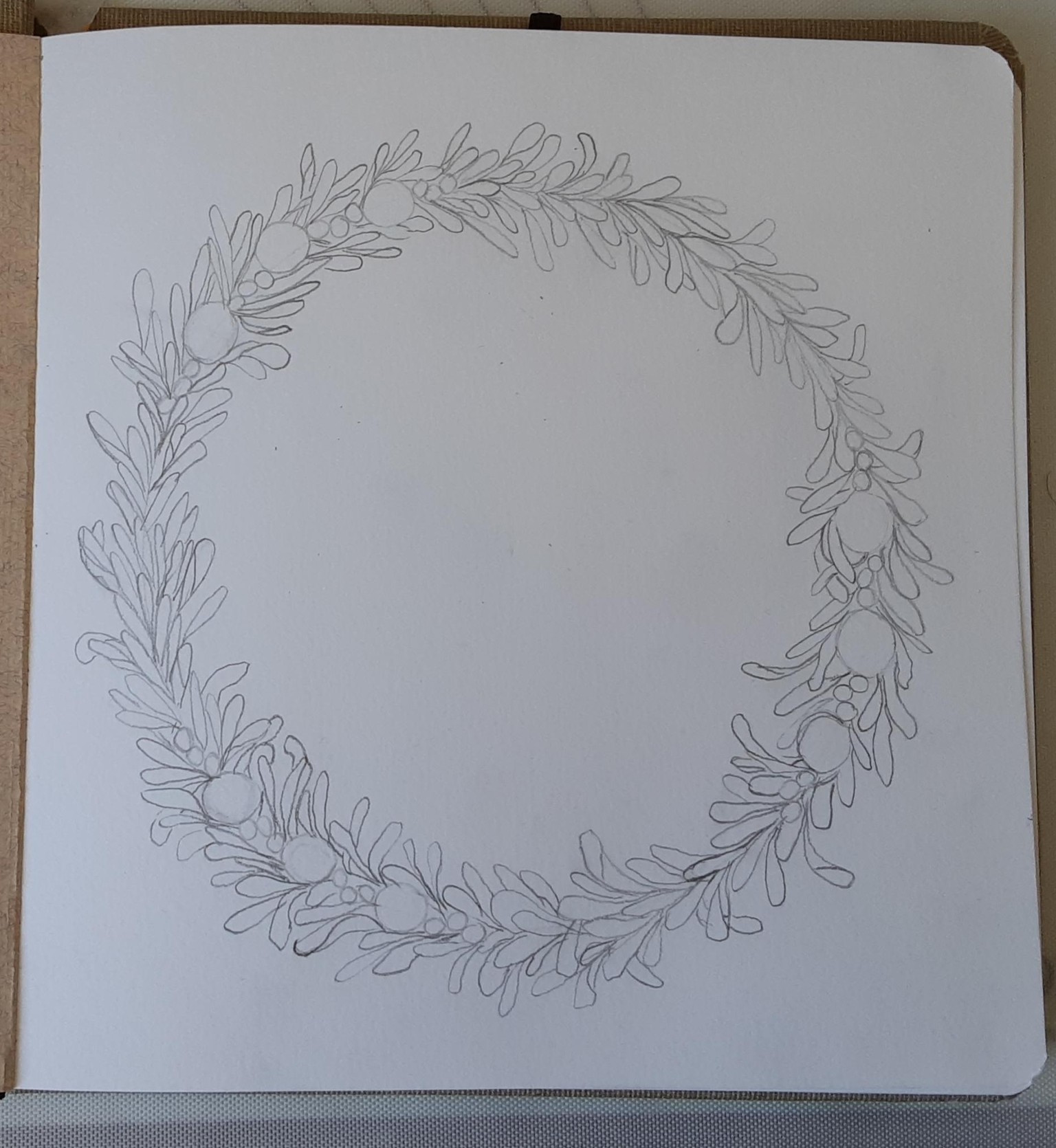 My nordic christmas wreath - image 1 - student project