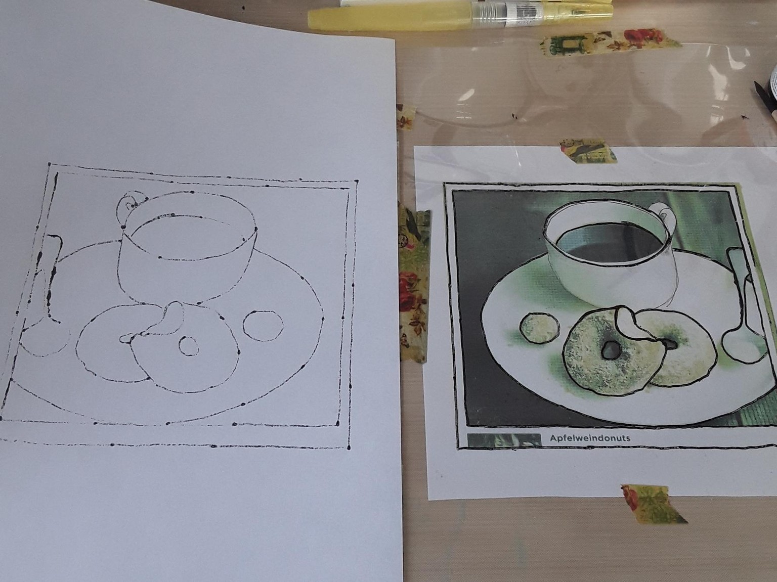 My adventure in monoprinting - image 2 - student project