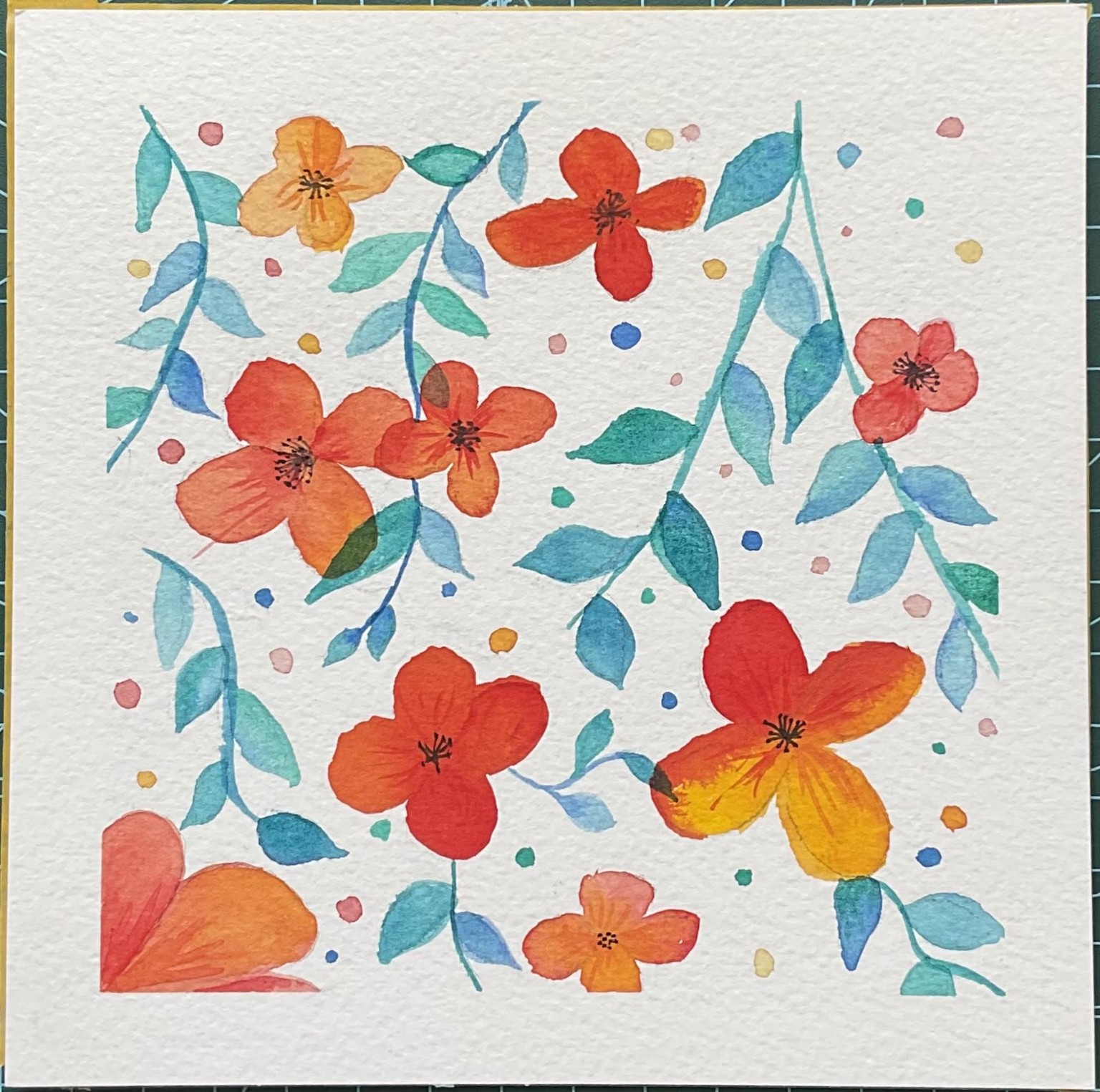 Floral Pattern - image 1 - student project