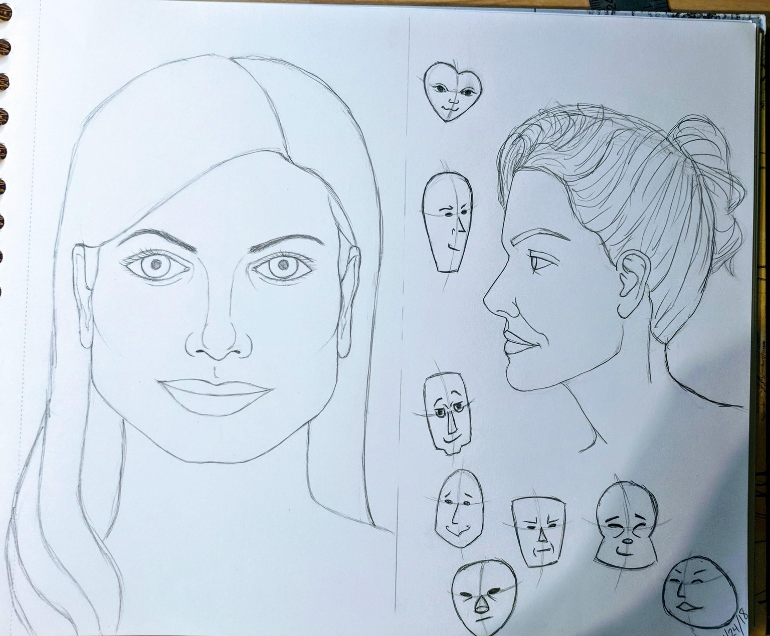 Dianna's attempt at Constructing a Face - image 1 - student project