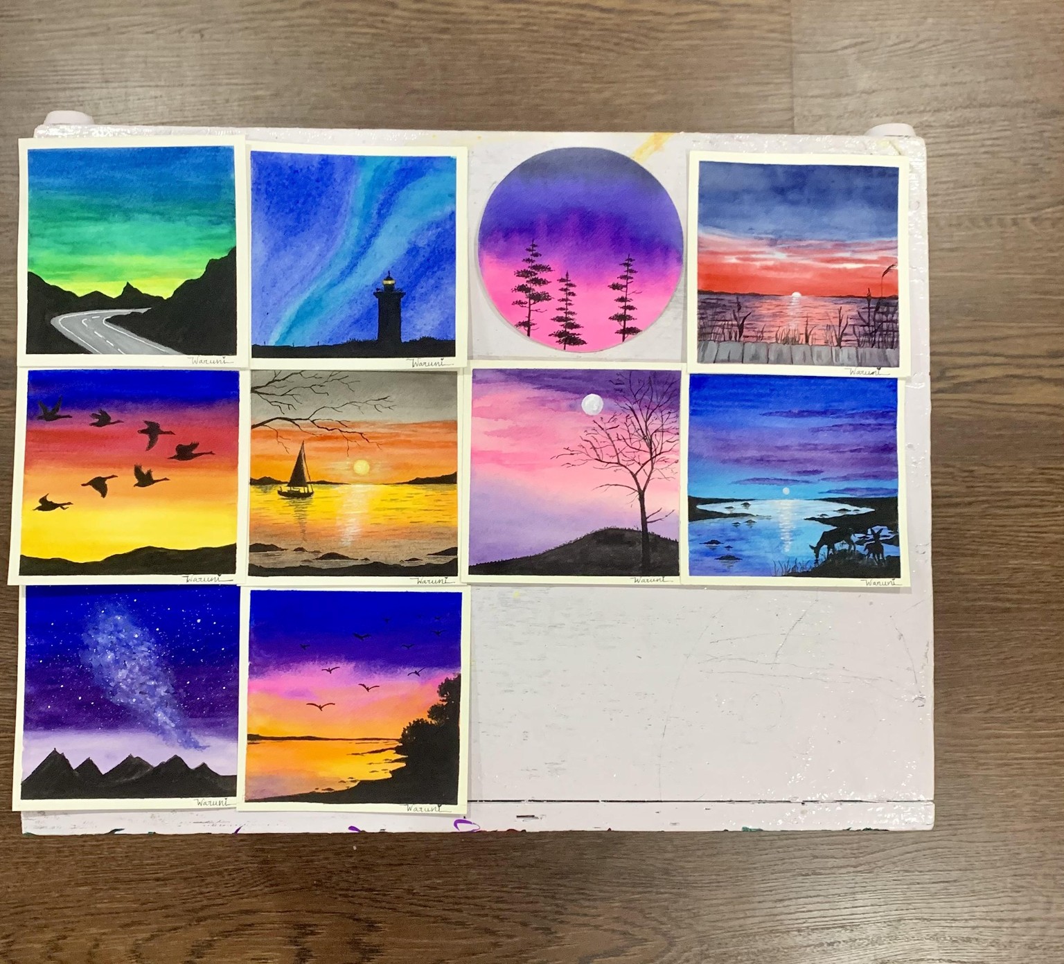 30 days watercolor challenge by Z - image 2 - student project