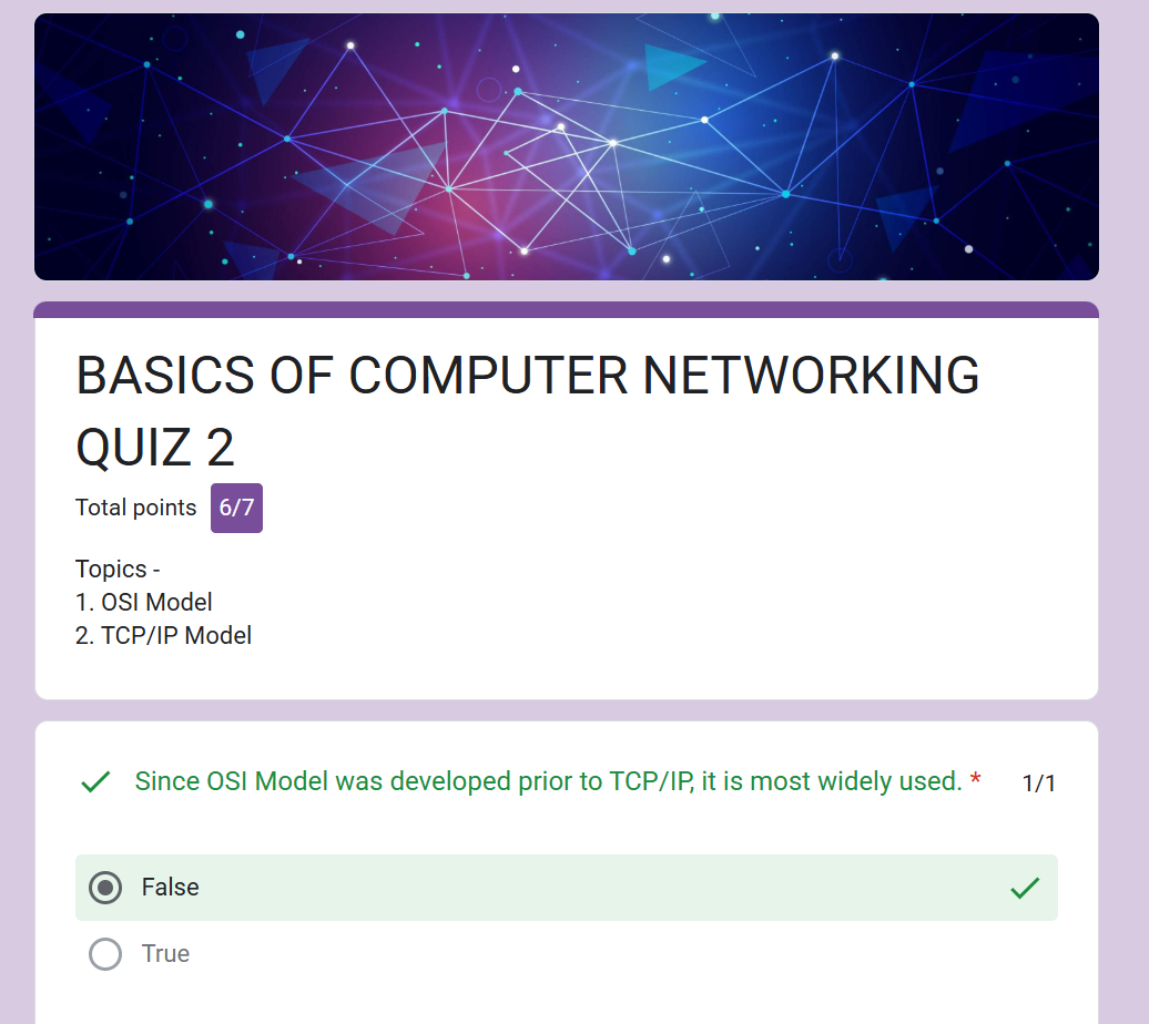 Completed Quizzes - image 2 - student project