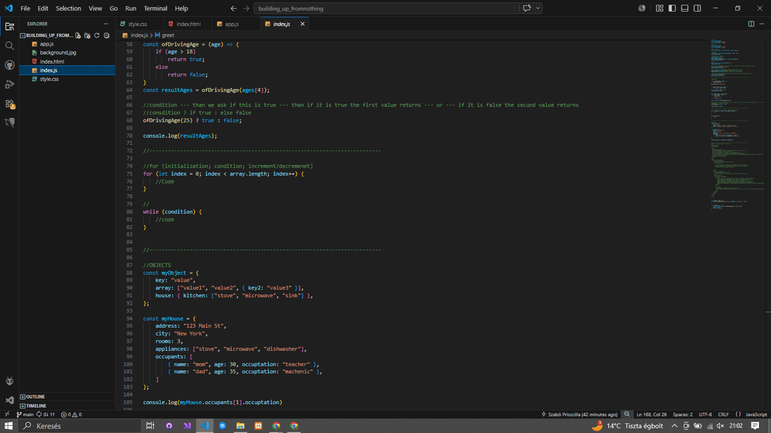 Sign up form - JavaScript - image 1 - student project