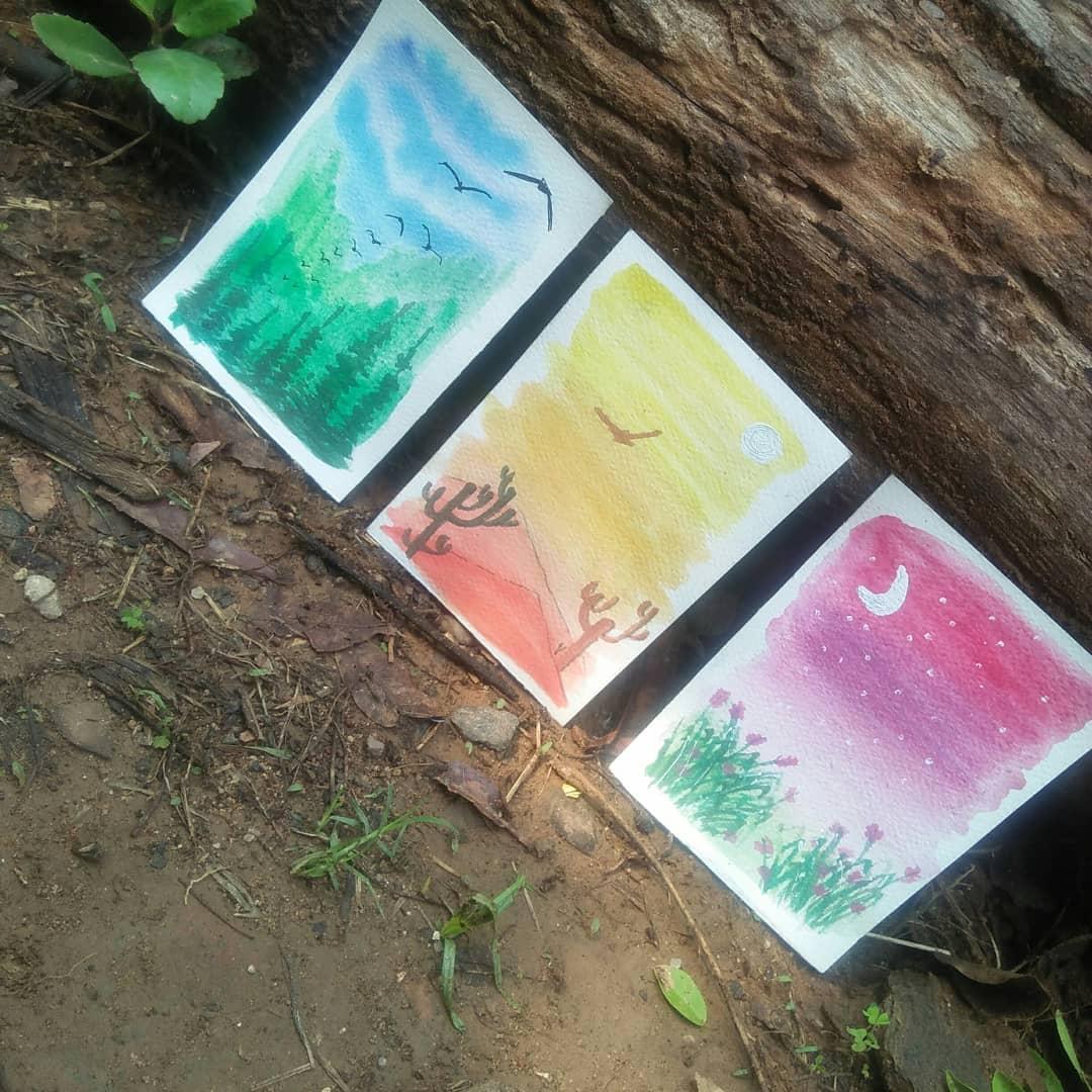 Mini paintings - image 3 - student project