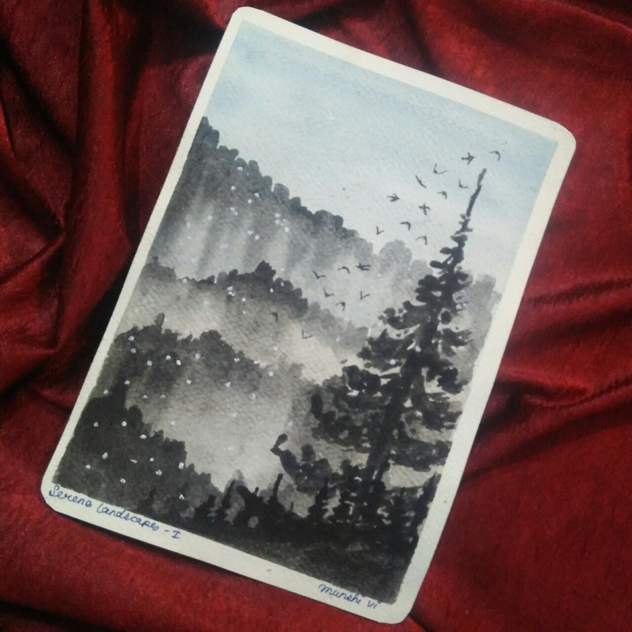 serene landscape - image 3 - student project