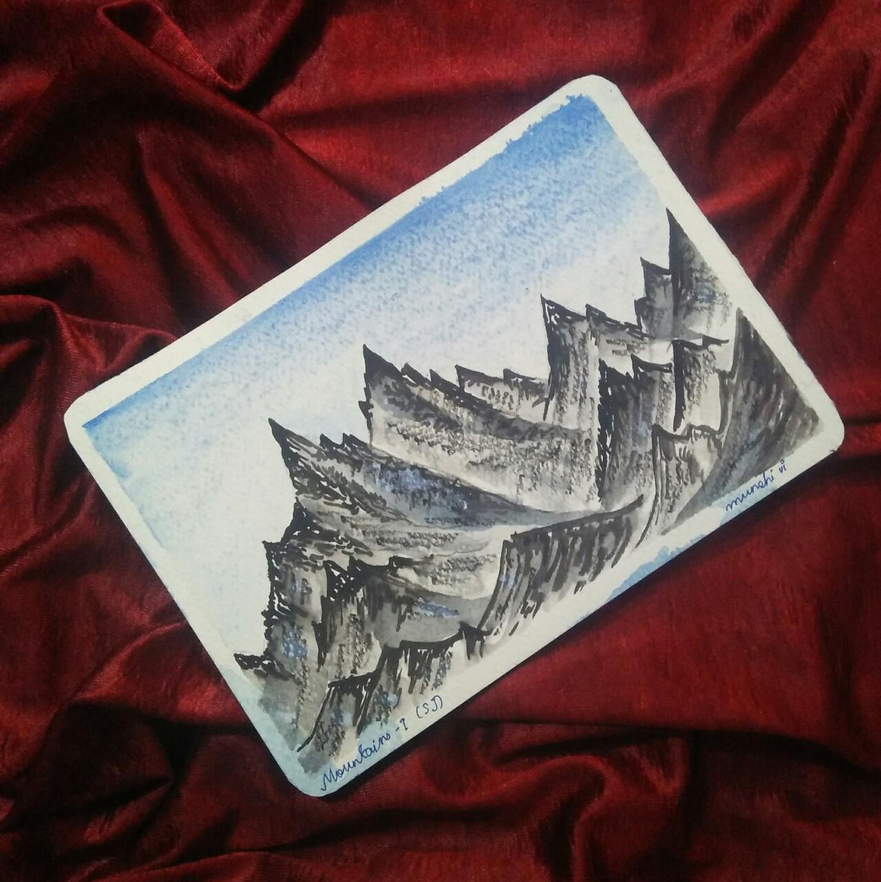 snow capped mountains - image 4 - student project