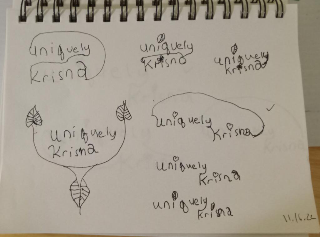 Uniquely Krisna Logo - image 1 - student project
