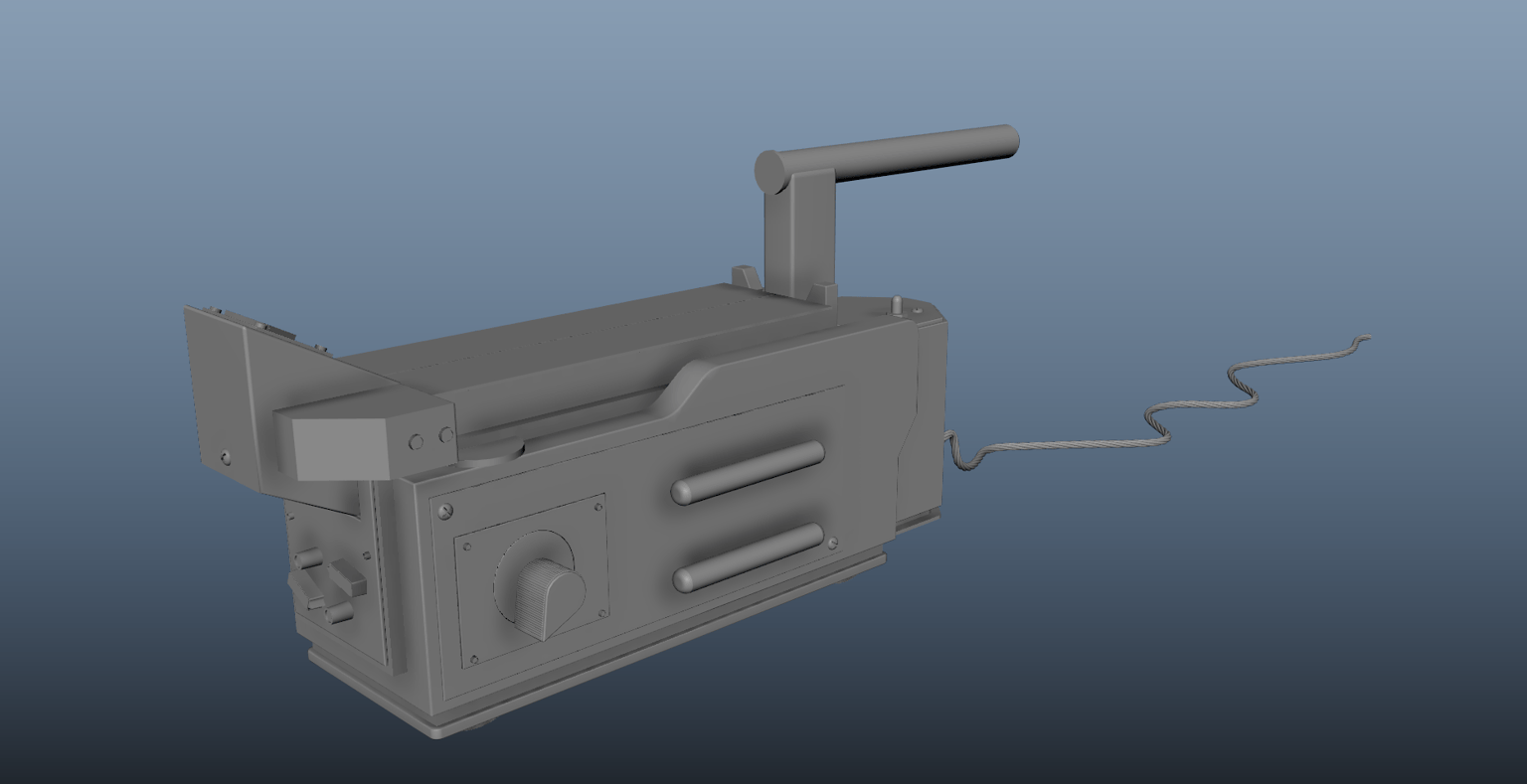Ghostbuster Trap & a Skeleton - image 1 - student project