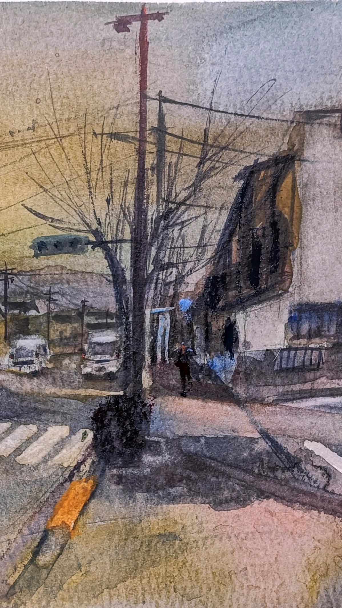 Sunset light in the town - image 1 - student project