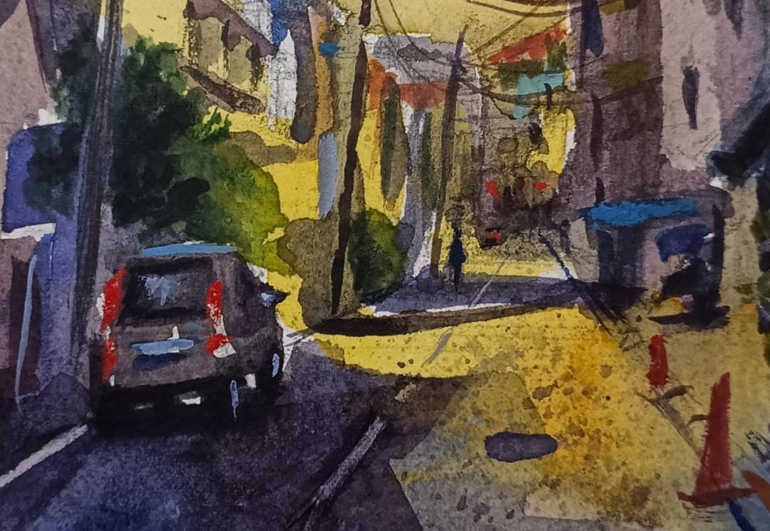 Simplifying an urbanscape - image 2 - student project