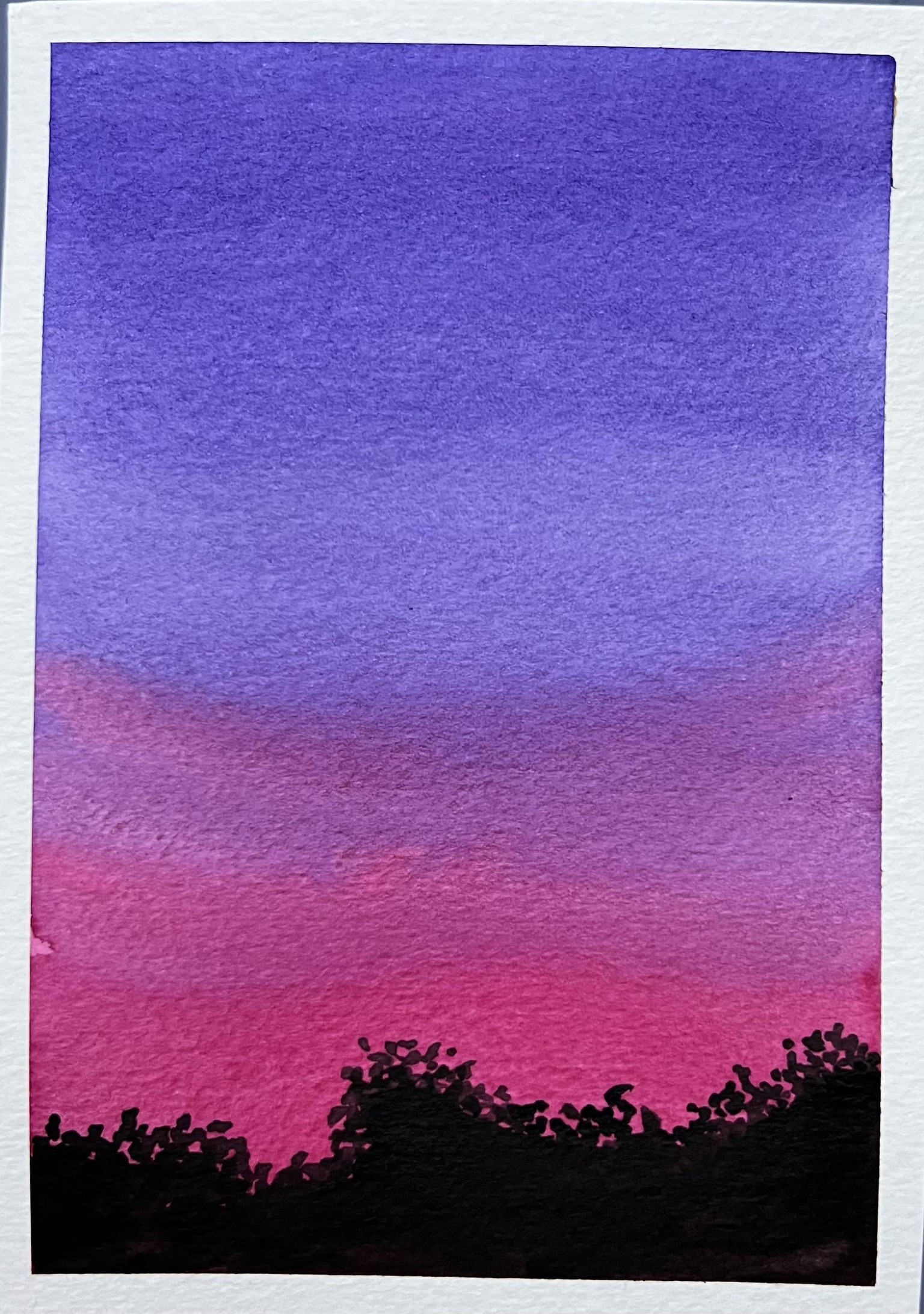 Watercolour skies - image 1 - student project