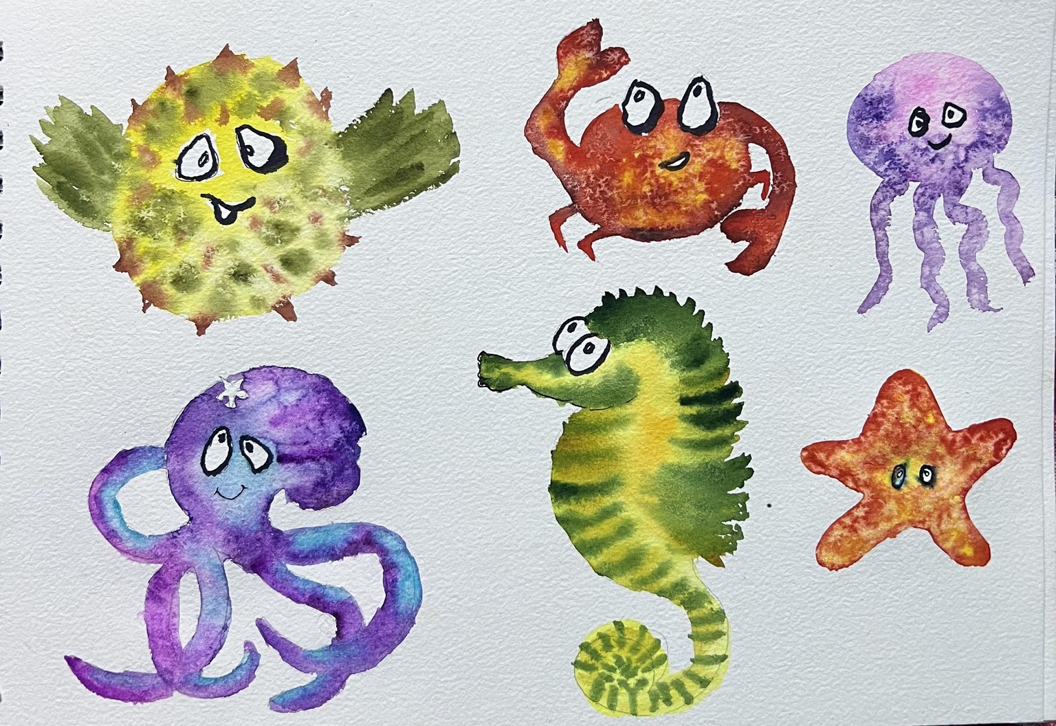 Marine animals - image 2 - student project