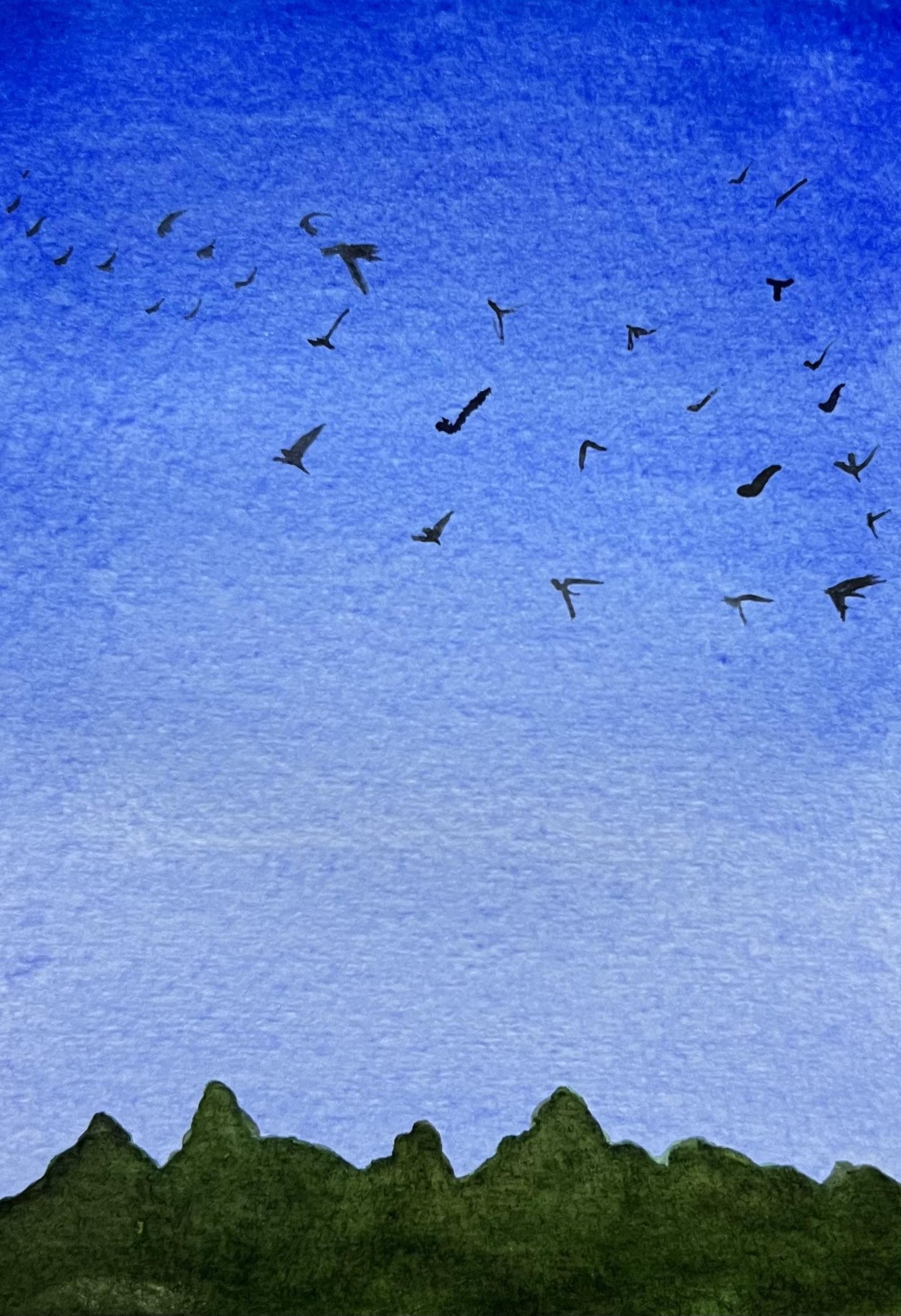 Watercolour skies - image 4 - student project