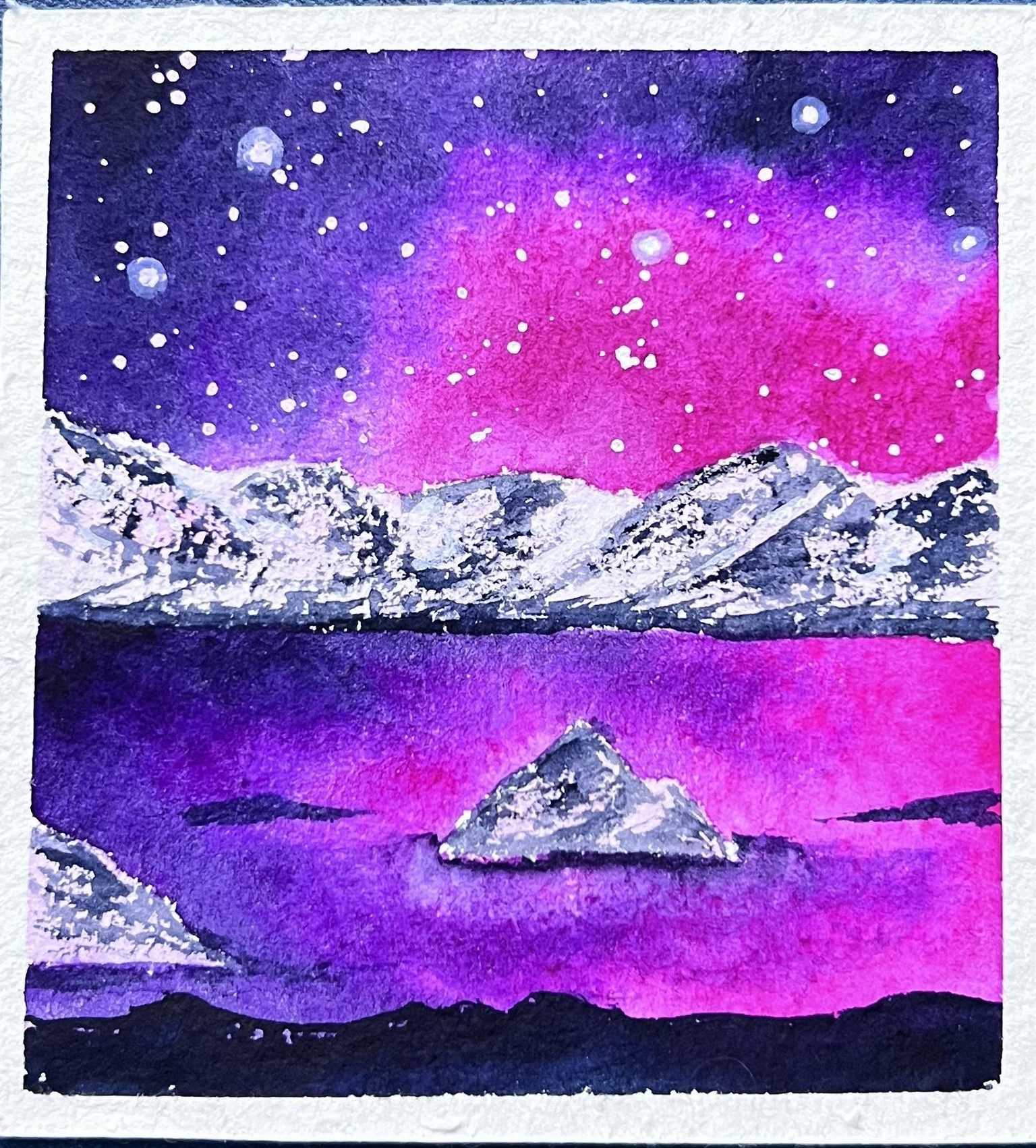 Watercolour seascapes - image 1 - student project