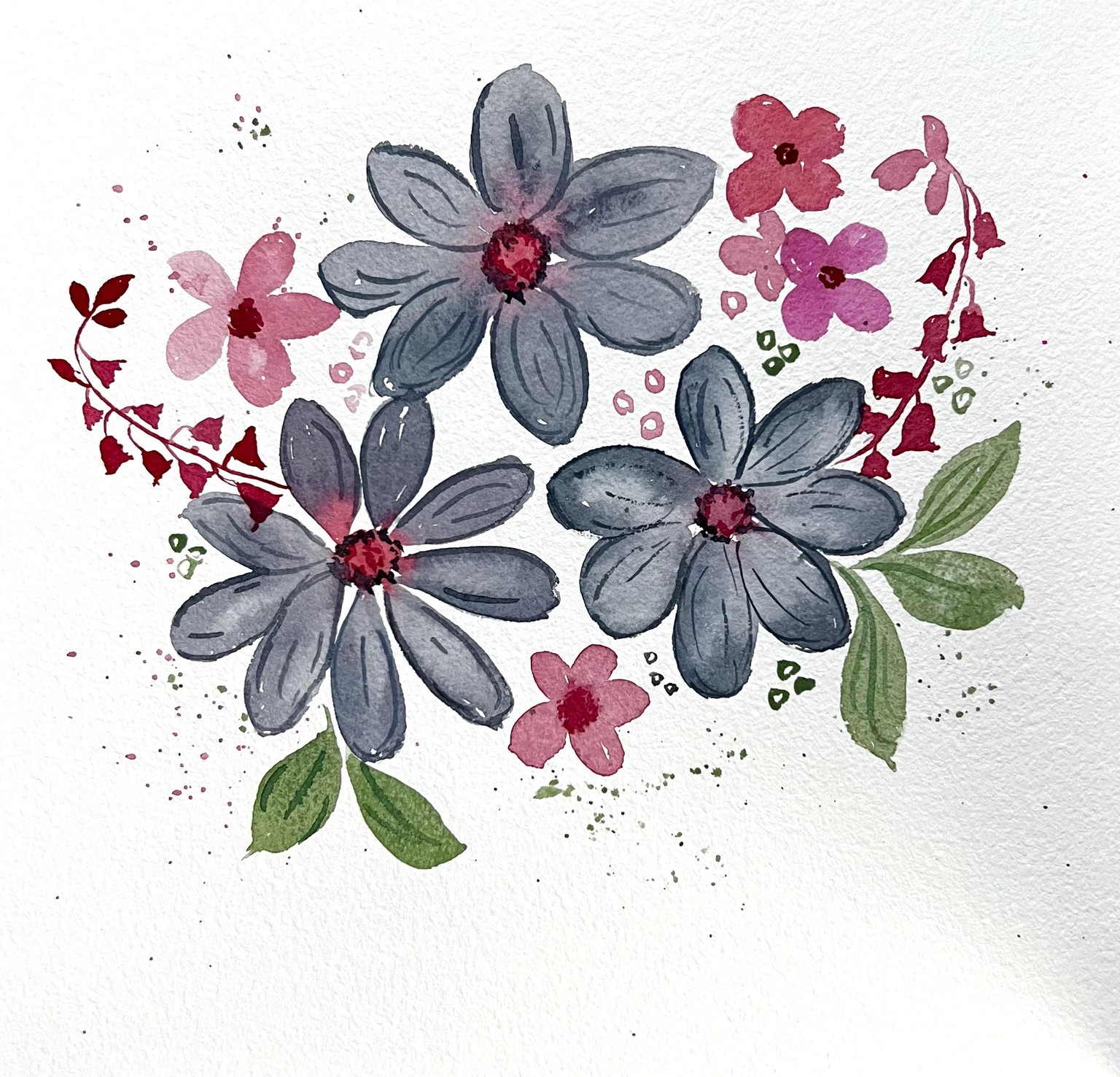 Pastel florals - image 10 - student project