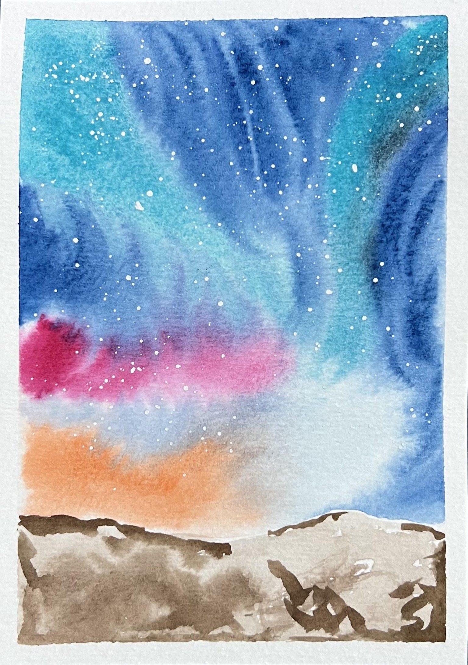 Northern lights - image 1 - student project