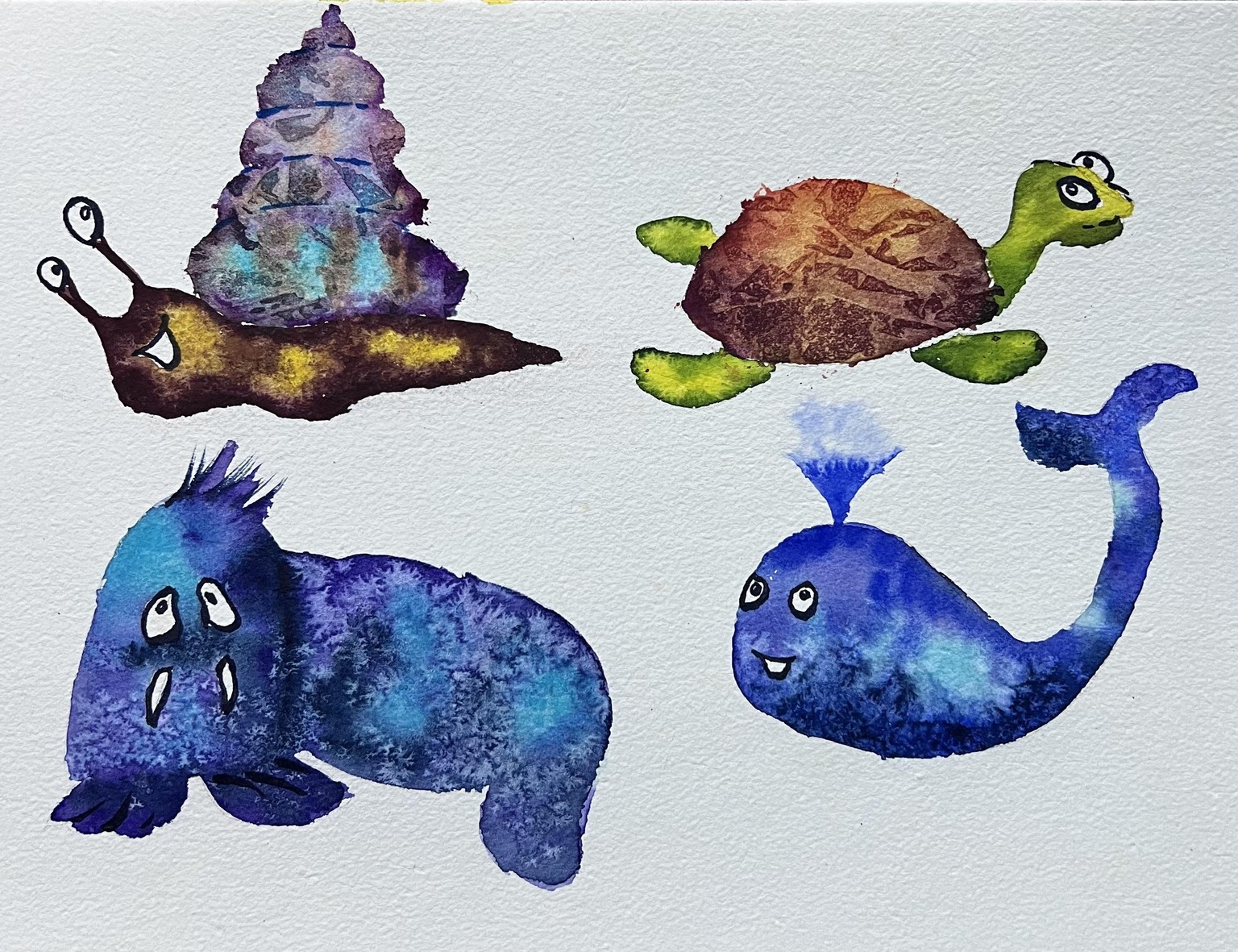 Marine animals - image 1 - student project