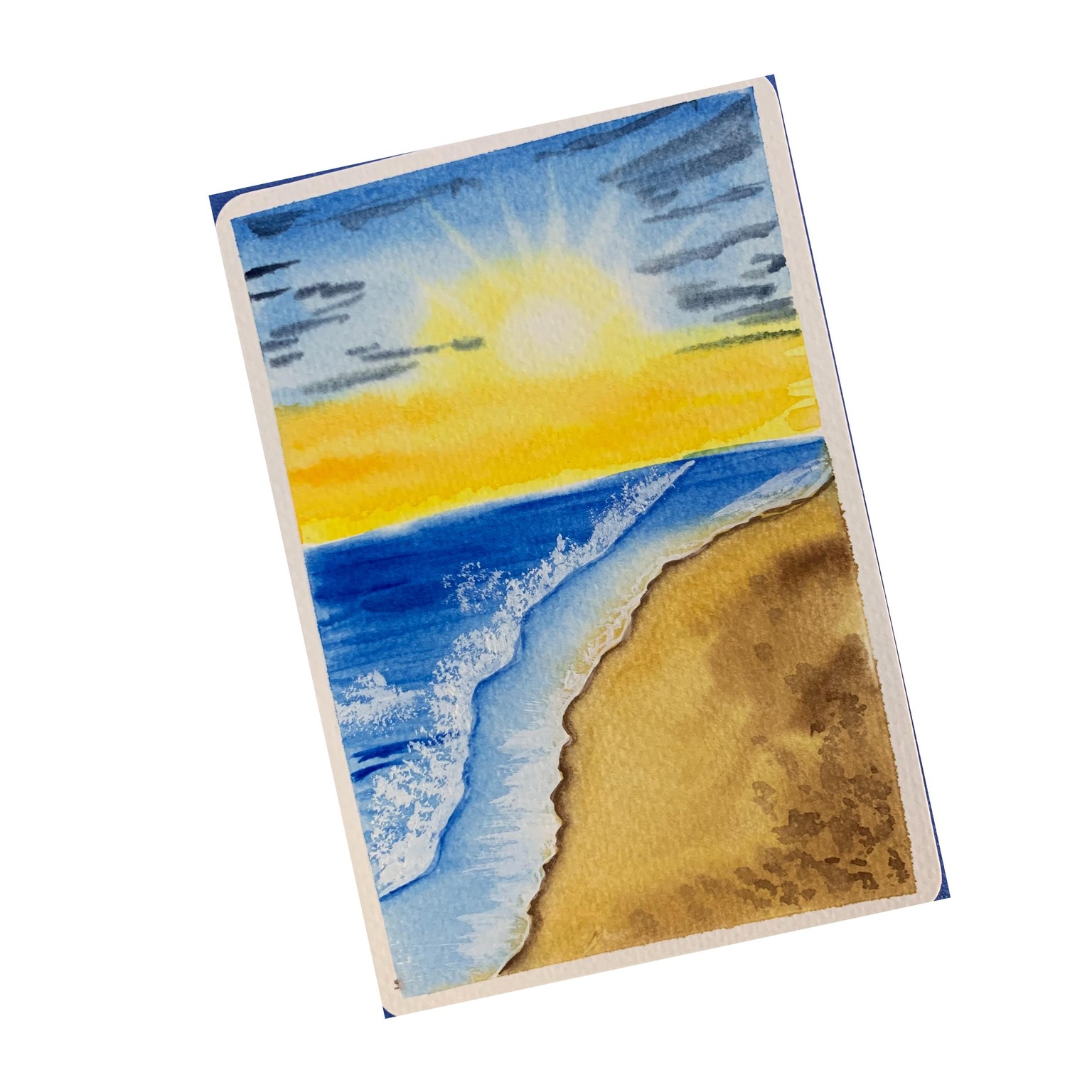 Watercolour seascapes - image 11 - student project
