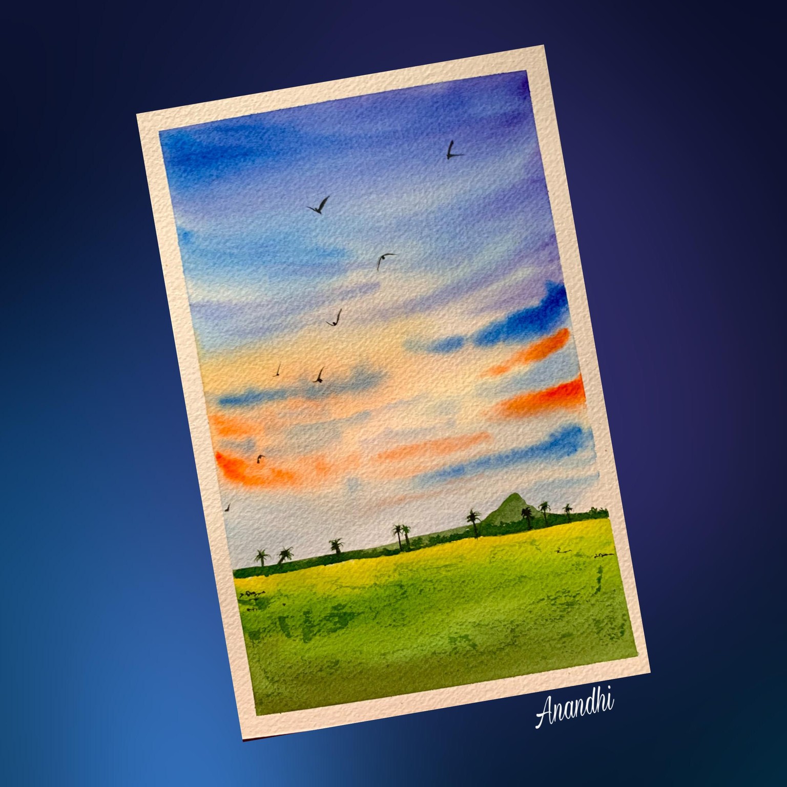 Simple expressive pastel skies - image 3 - student project