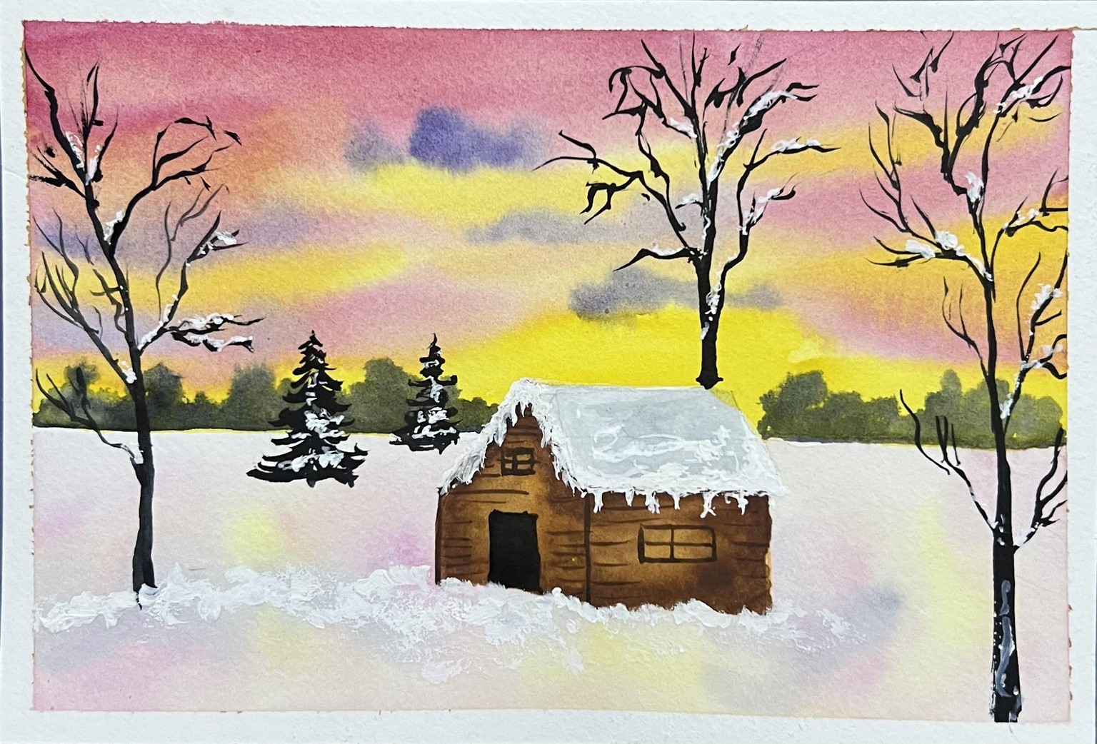 Dreamy winter landscape - image 1 - student project