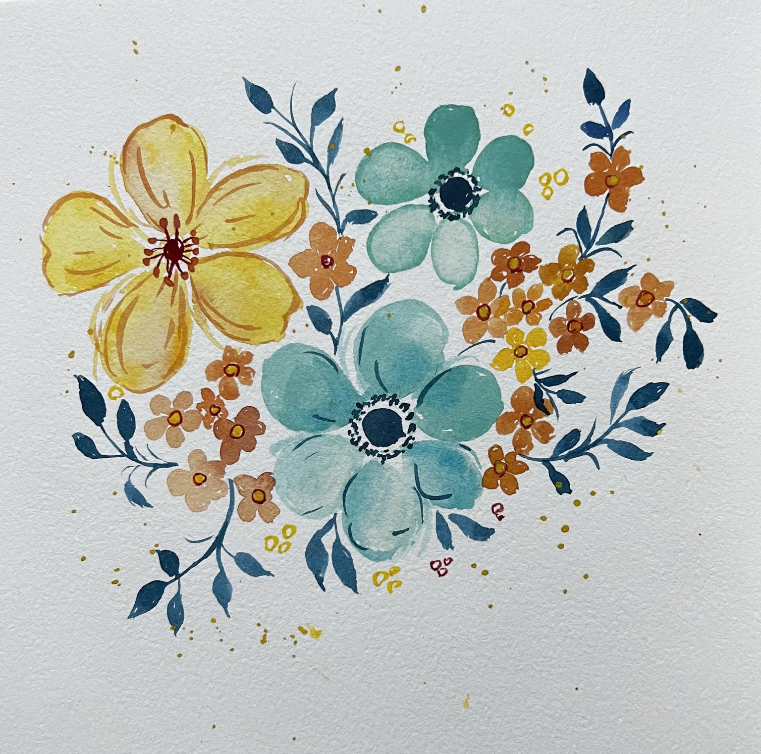 Pastel florals - image 4 - student project