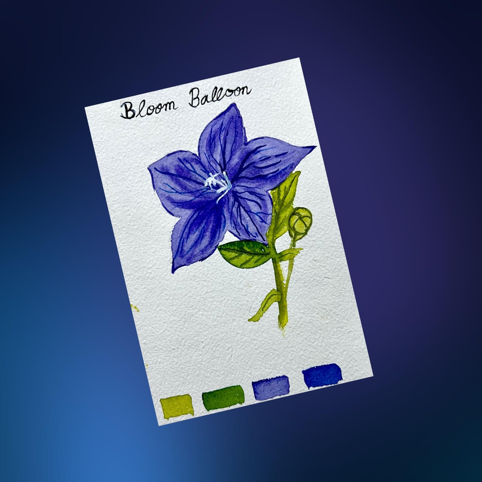 A-Z Water colour florals - image 23 - student project