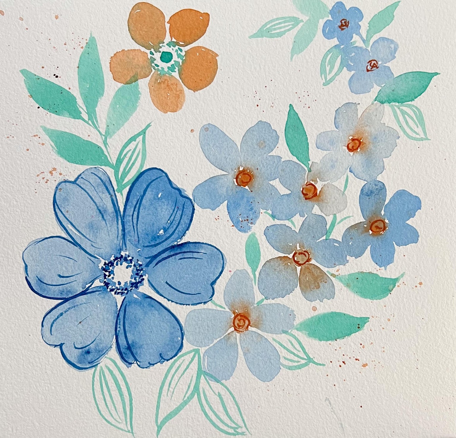 Pastel florals - image 13 - student project