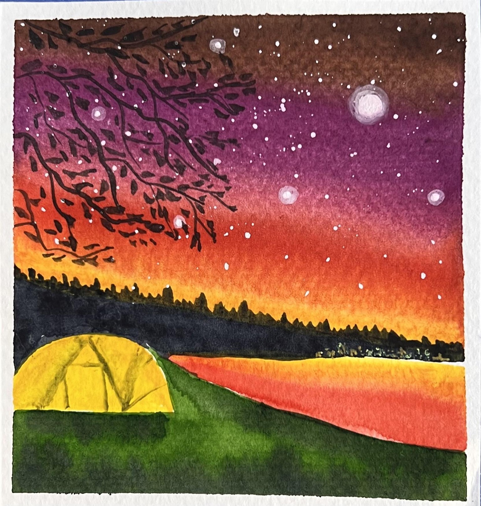 Galaxies and night sky - image 12 - student project