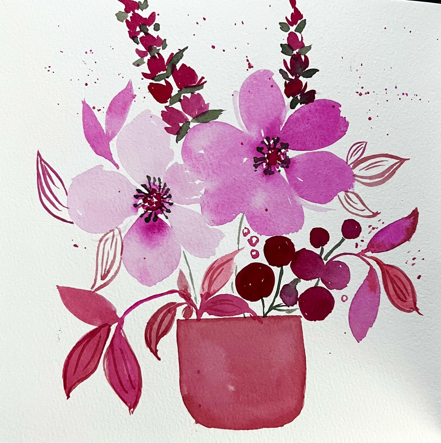 Pastel florals - image 12 - student project