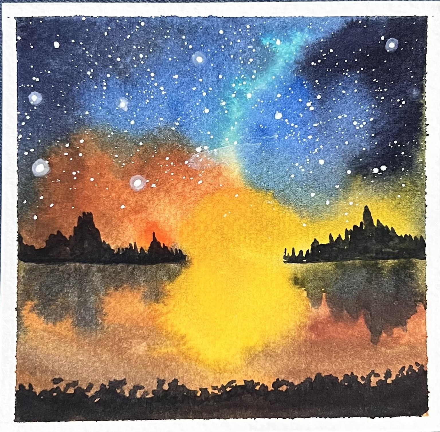 Galaxies and night sky - image 1 - student project