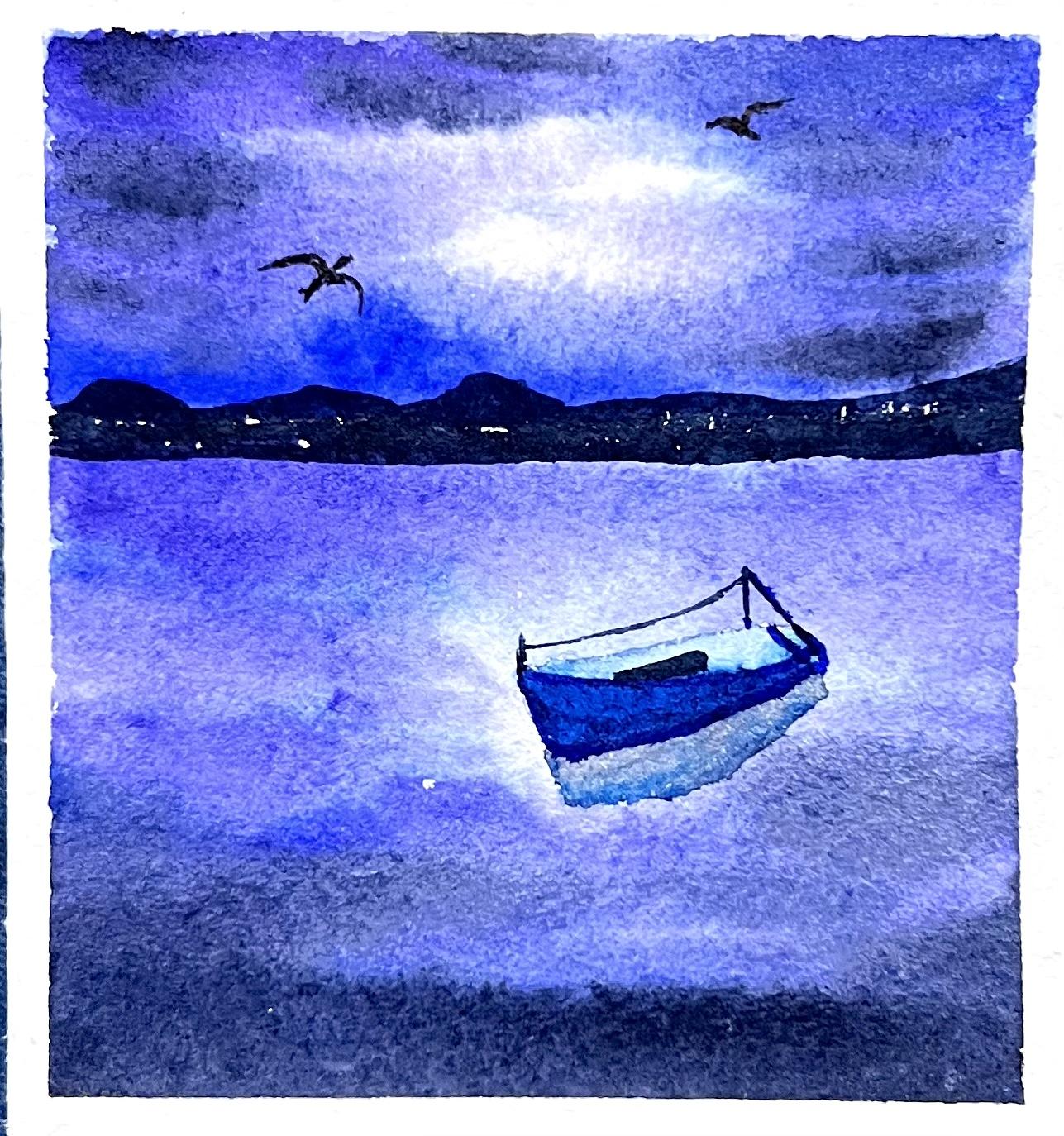 Watercolour seascapes - image 19 - student project