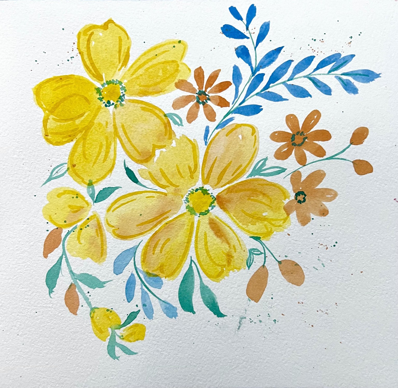 Pastel florals - image 7 - student project