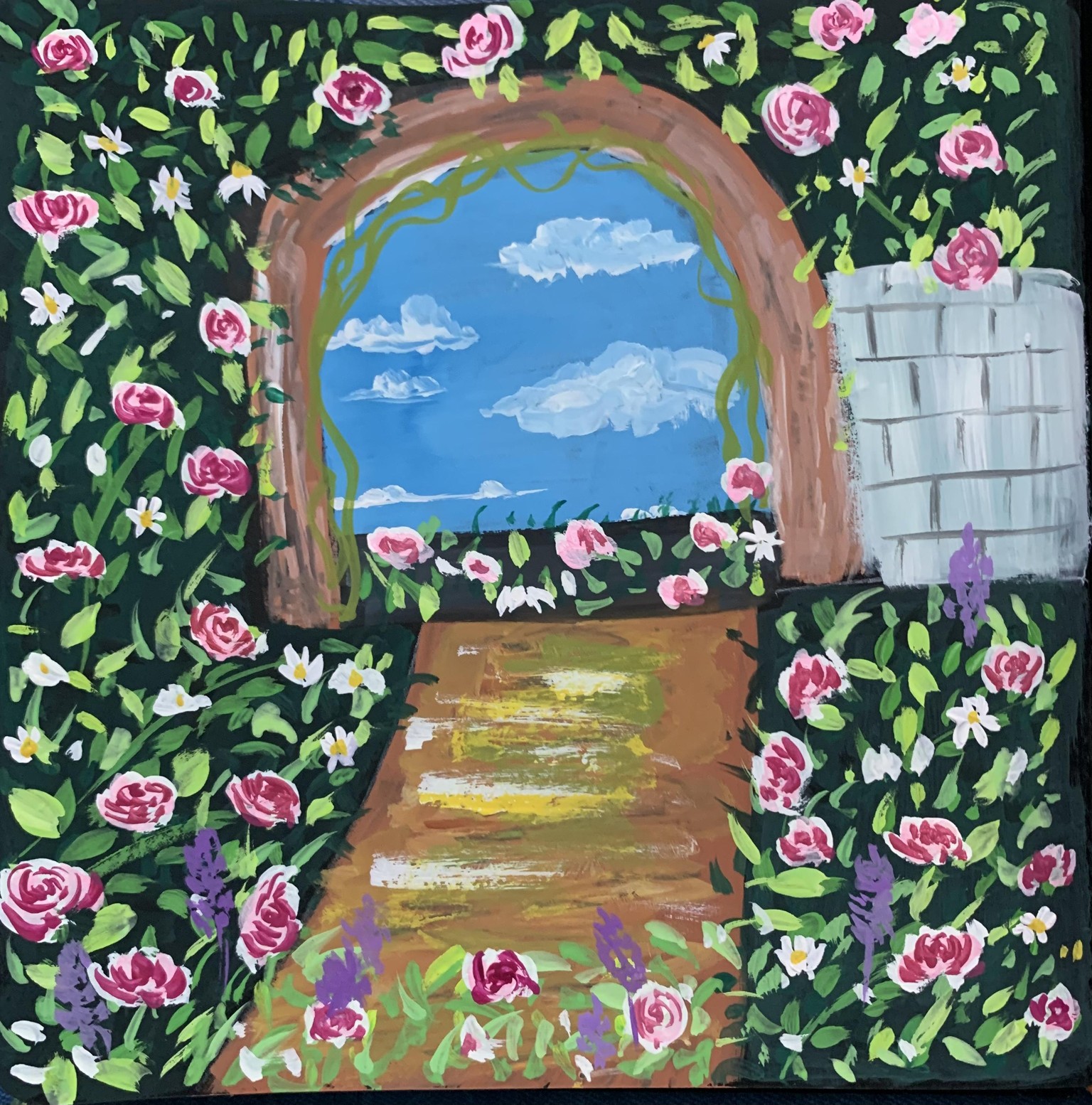 Rose meadow - image 1 - student project