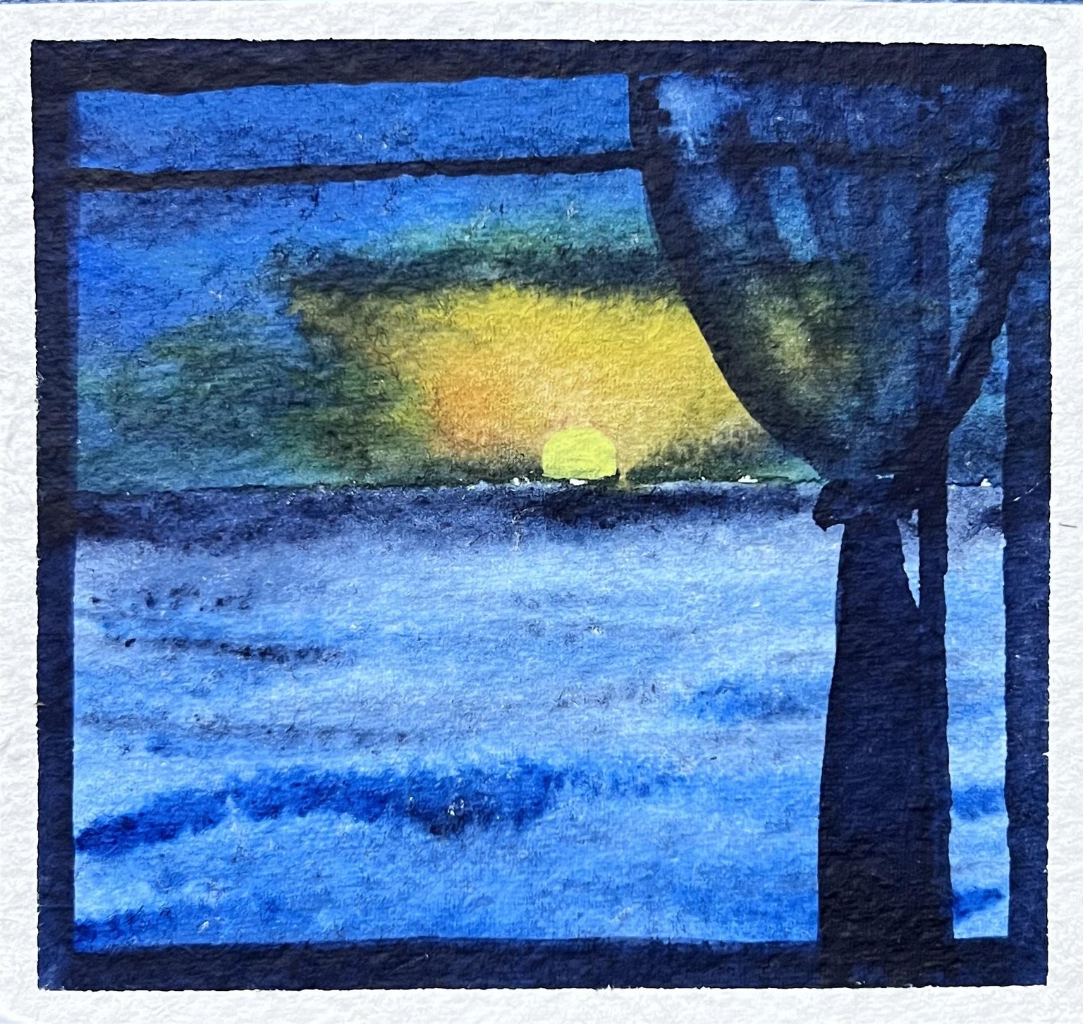 Watercolour seascapes - image 3 - student project