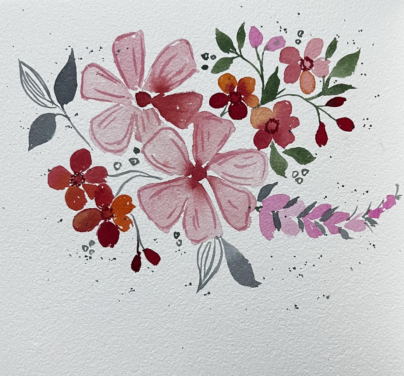 Pastel florals - image 2 - student project